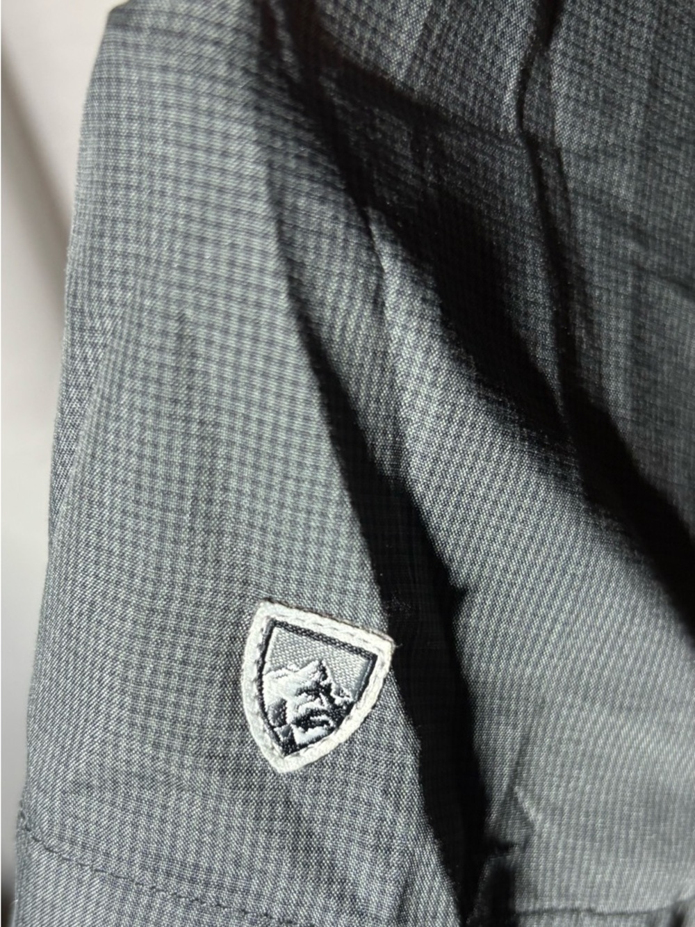 Kuhl Men’s Short Sleeve Button-Down Shirt - Charcoal - Picture 14 of 14